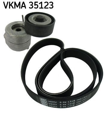 SKF VKMA 35123 Kit Cinghie Poly-V